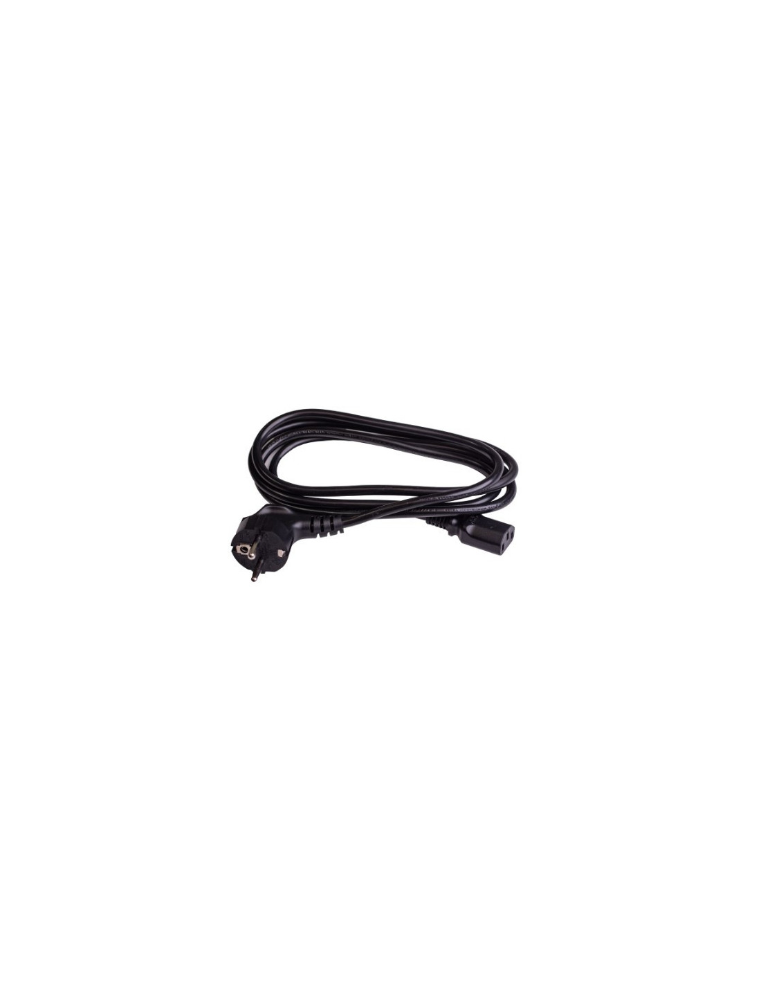 Câble pour appareil froid, longueur 1,8 m, noir
