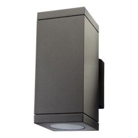 Echo 230V applique 2x35W GU10 graphite IP54