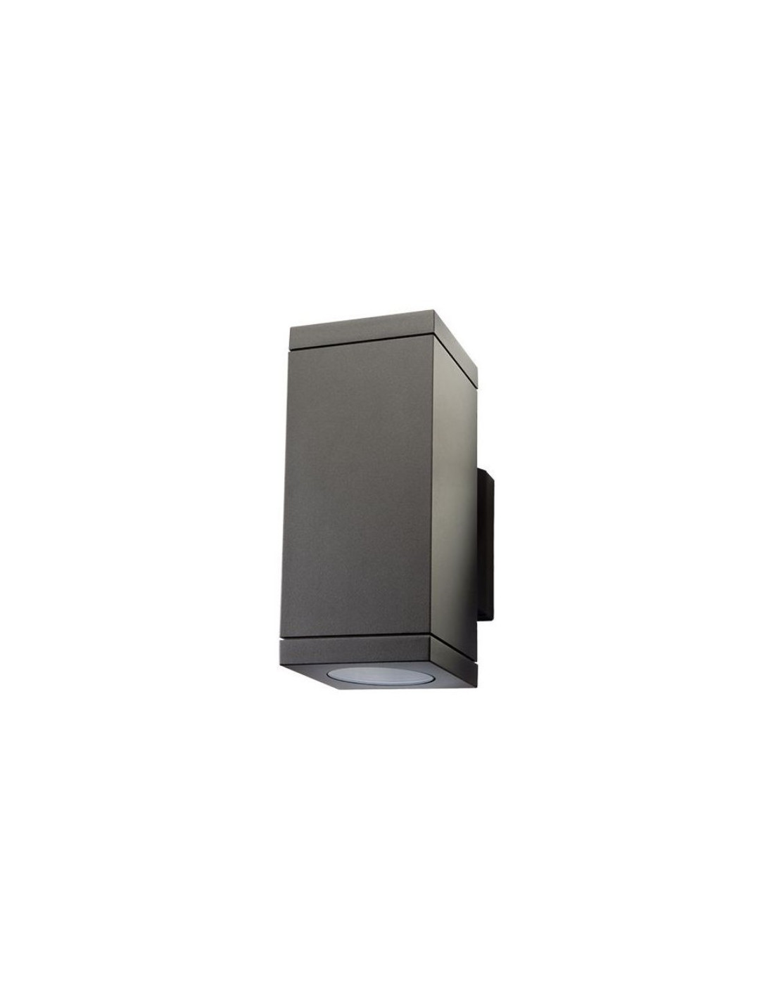 Echo 230V applique 2x35W GU10 graphite IP54