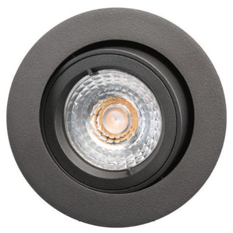 Jupiter Outdoor 230V spot encastré rond 50W GU10 graphite IP23 Jupiter Outdoor 230V spot encastré rond 50W GU10 graphite IP23