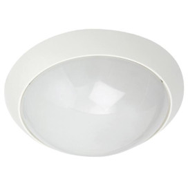 Econ Plus PC applique ou plafonnier 230V E27 CFL max.20W CLII blanc polyc.