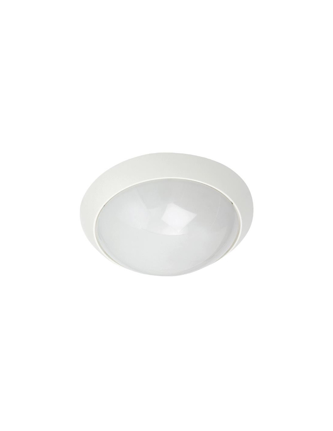 Econ Plus PC applique ou plafonnier 230V E27 CFL max.20W CLII blanc polyc.
