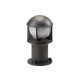 borne Opus R LED graphite/opale 20W LED dim. outdoor IP54