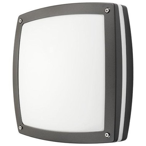 armature apparante Sidewalk graphite/opale 2xE27 CFL max 33 W outdoor IP65