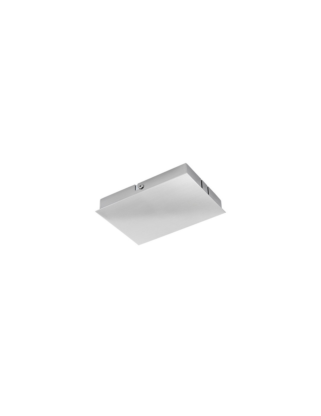 ZIP 230V boitier plafond acier brossé