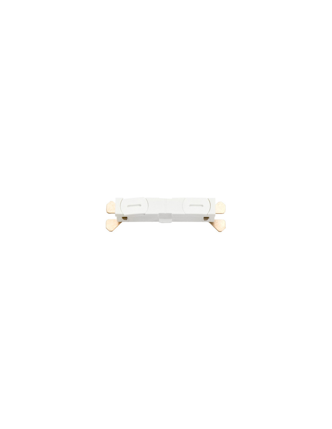 ZIP 230V connecteur droit blanc
