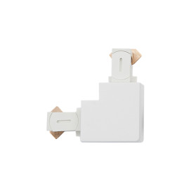 ZIP 230V connecteur 90 DG blanc
