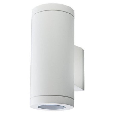 Metro LED applique apparent blanc 2x6W LED GU10 230V IP65