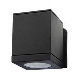 Echo appl apparent LED noir 1x6W LED GU10 230V IP54