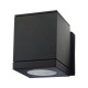 Echo appl apparent LED noir 1x6W LED GU10 230V IP54