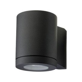 Metro LED applique apparent noir 1x6W LED GU10 230V IP65