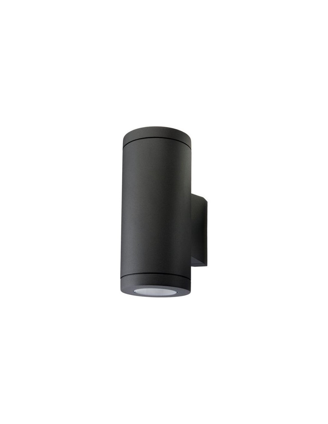 Metro LED applique apparent noir 2x6W LED GU10 230V IP65