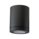 Metro plafonnier LED noir 6W LED GU10 230V IP65