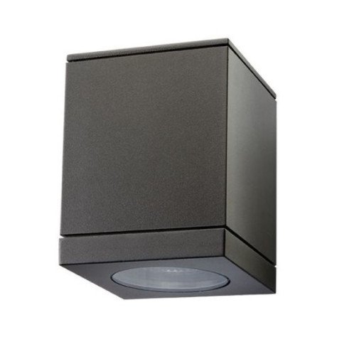 Echo plafonnier LED graphite 6W LED GU10 230V IP54