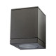 Echo plafonnier LED graphite 6W LED GU10 230V IP54
