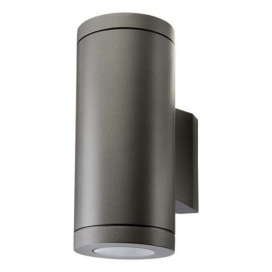 Metro LED applique apparent graphite 2x6W LED GU10 230V IP65