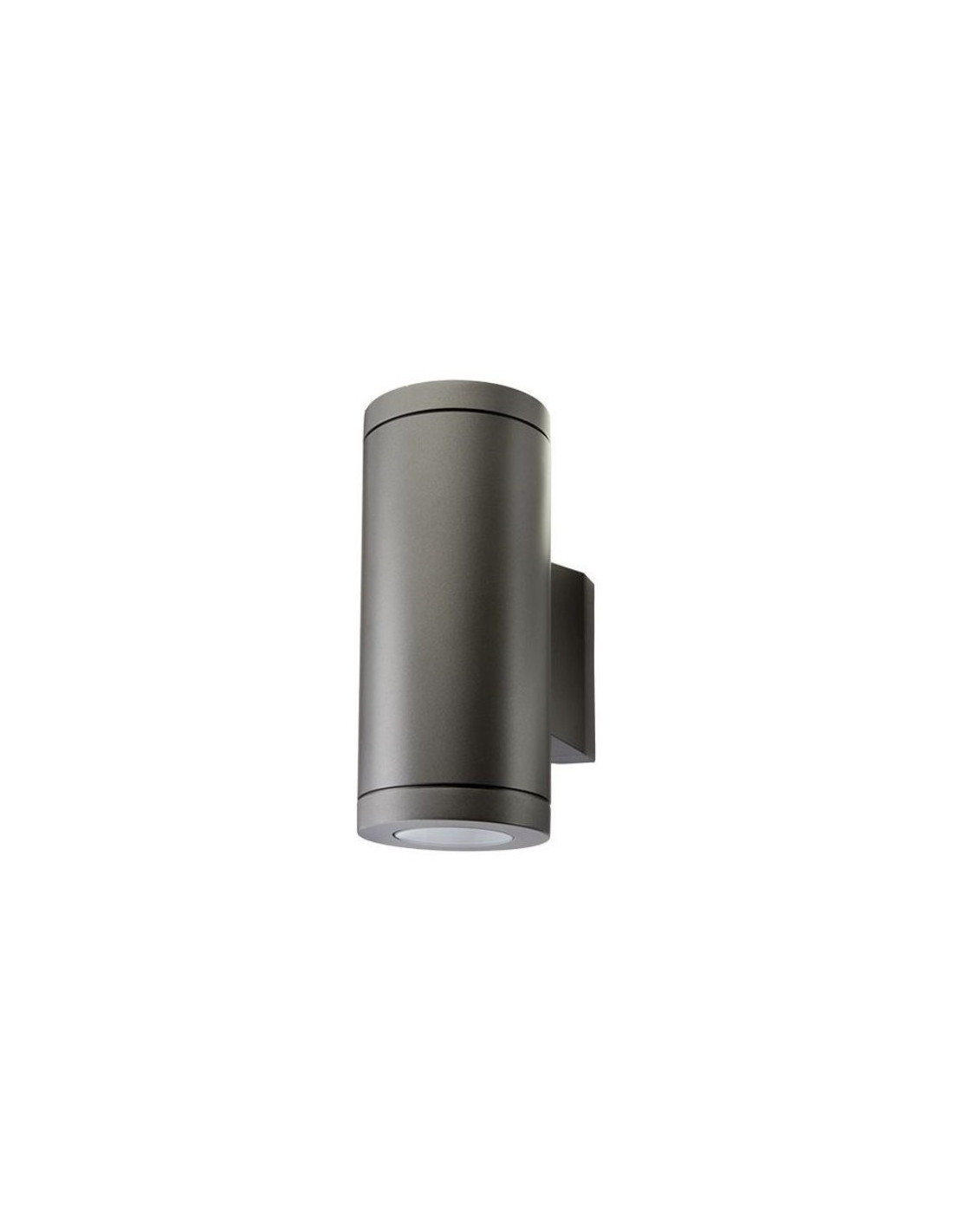 Metro LED applique apparent graphite 2x6W LED GU10 230V IP65