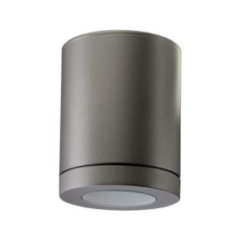 Metro plafonnier LED graphite 6W LED GU10 230V IP65