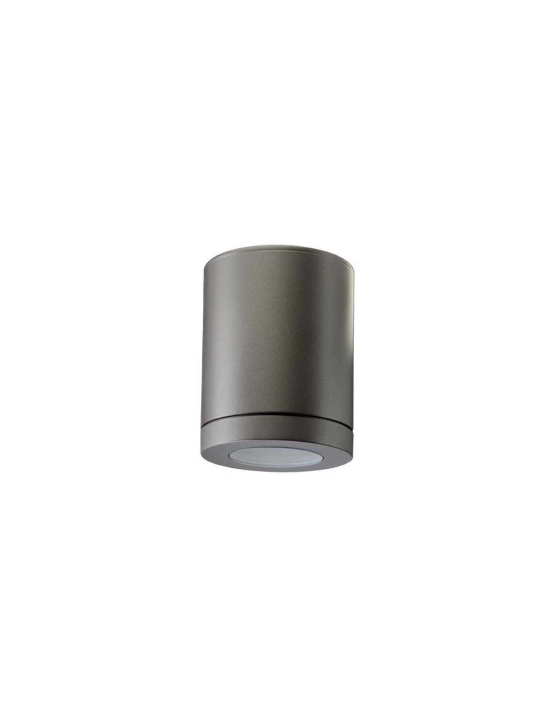 Metro plafonnier LED graphite 6W LED GU10 230V IP65