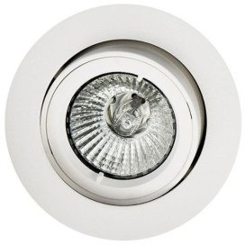 Jupiter spot encastré blanc mat 50W GU10 230V excl lampe
