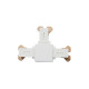 Zip 230V Rail T-Connecteur Blanc