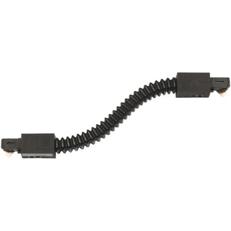 Zip 230V Rail Connecteur Flexible Noir