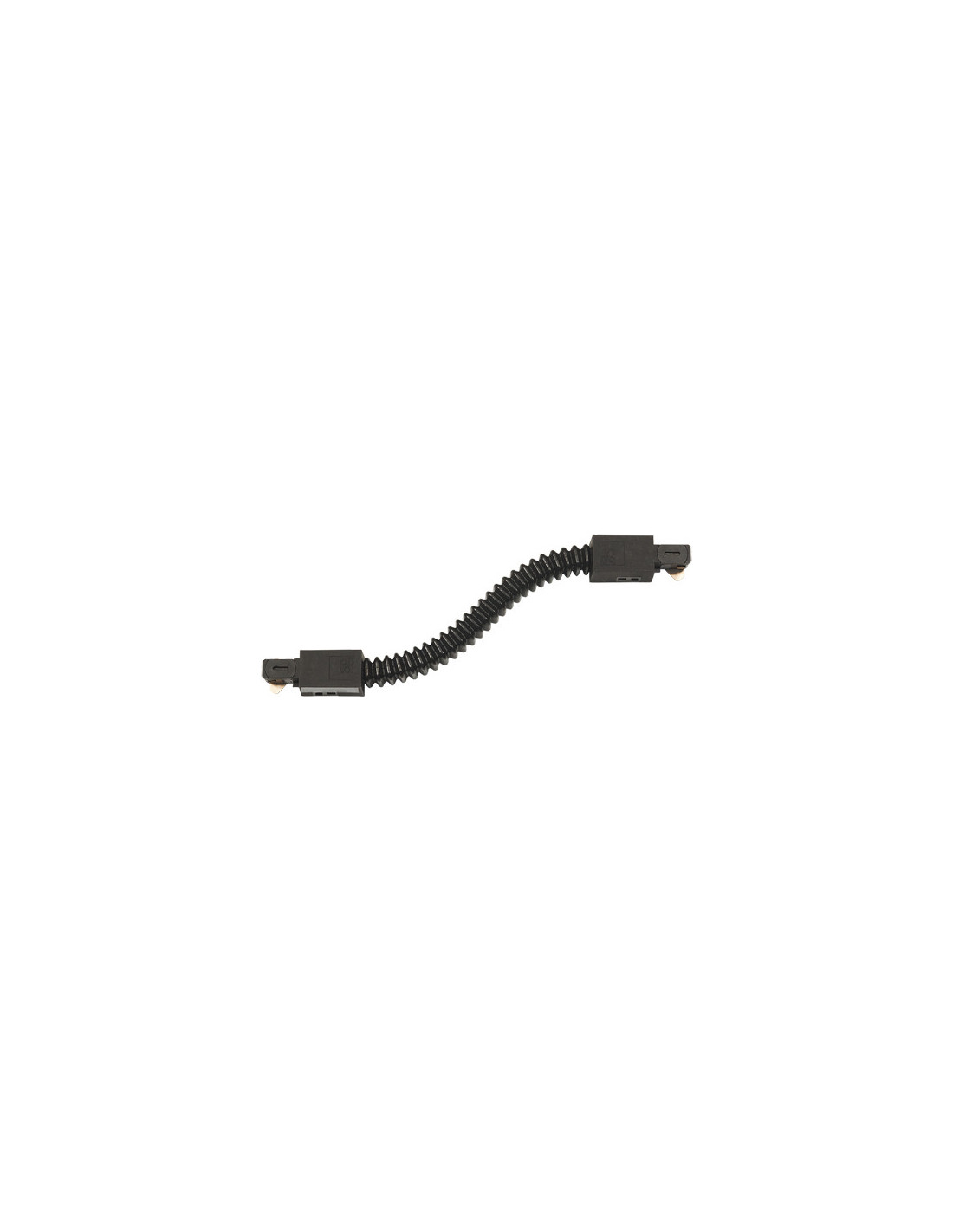 Zip 230V Rail Connecteur Flexible Noir