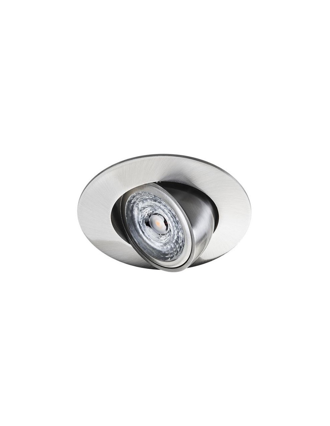 Jupiter Tek acier brossé LED 6,5W GU10 2700K