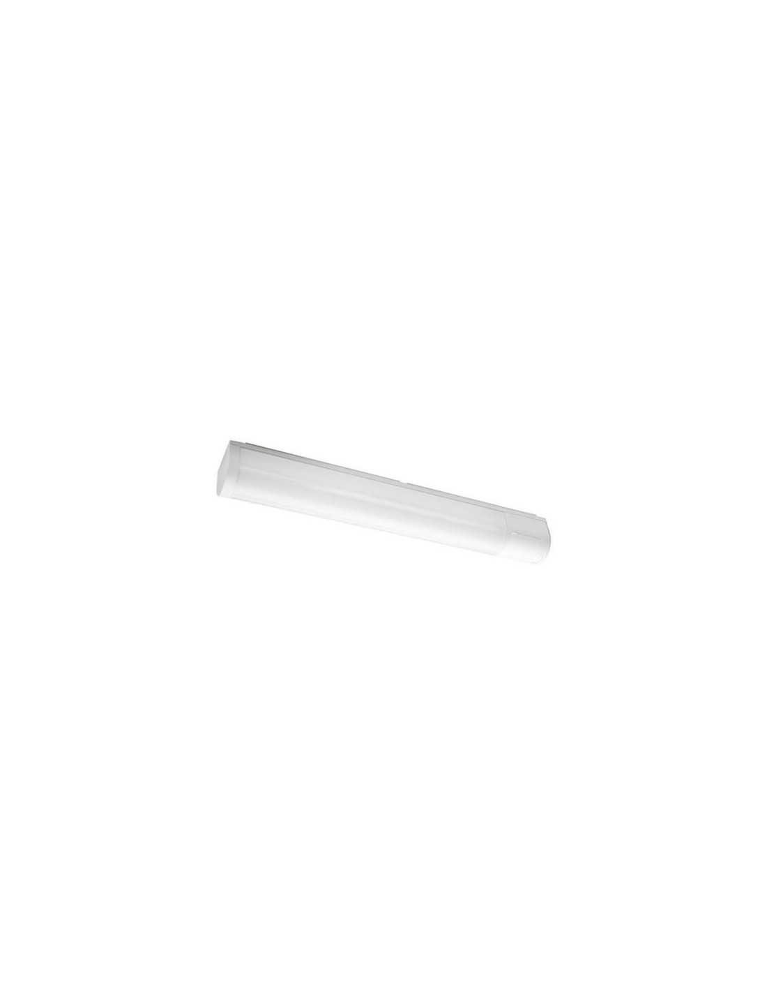 Prelude LED blanc mat 16W + prise FR/BE 3000K