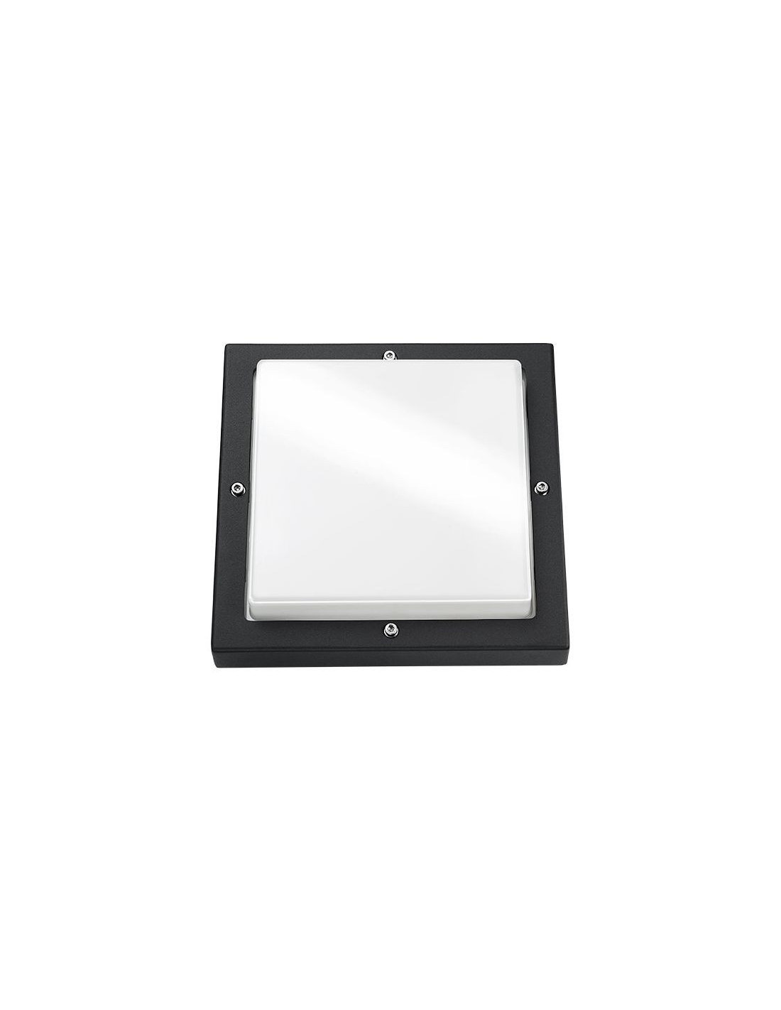 Bassi LED noir 10W LED 3000K + Twilight