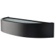 Curve noir mat 10W LED 3000K