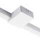 ZIP 230V ALIMENTATION DEPLACABLE BLANC MAT