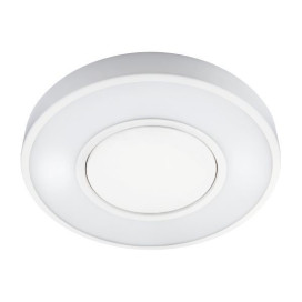 Circulus blanc mat 17W LED dimmable 3000K + détecteur