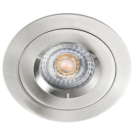Polar IP65 acier brossé 6.2W LED GU10 3000K