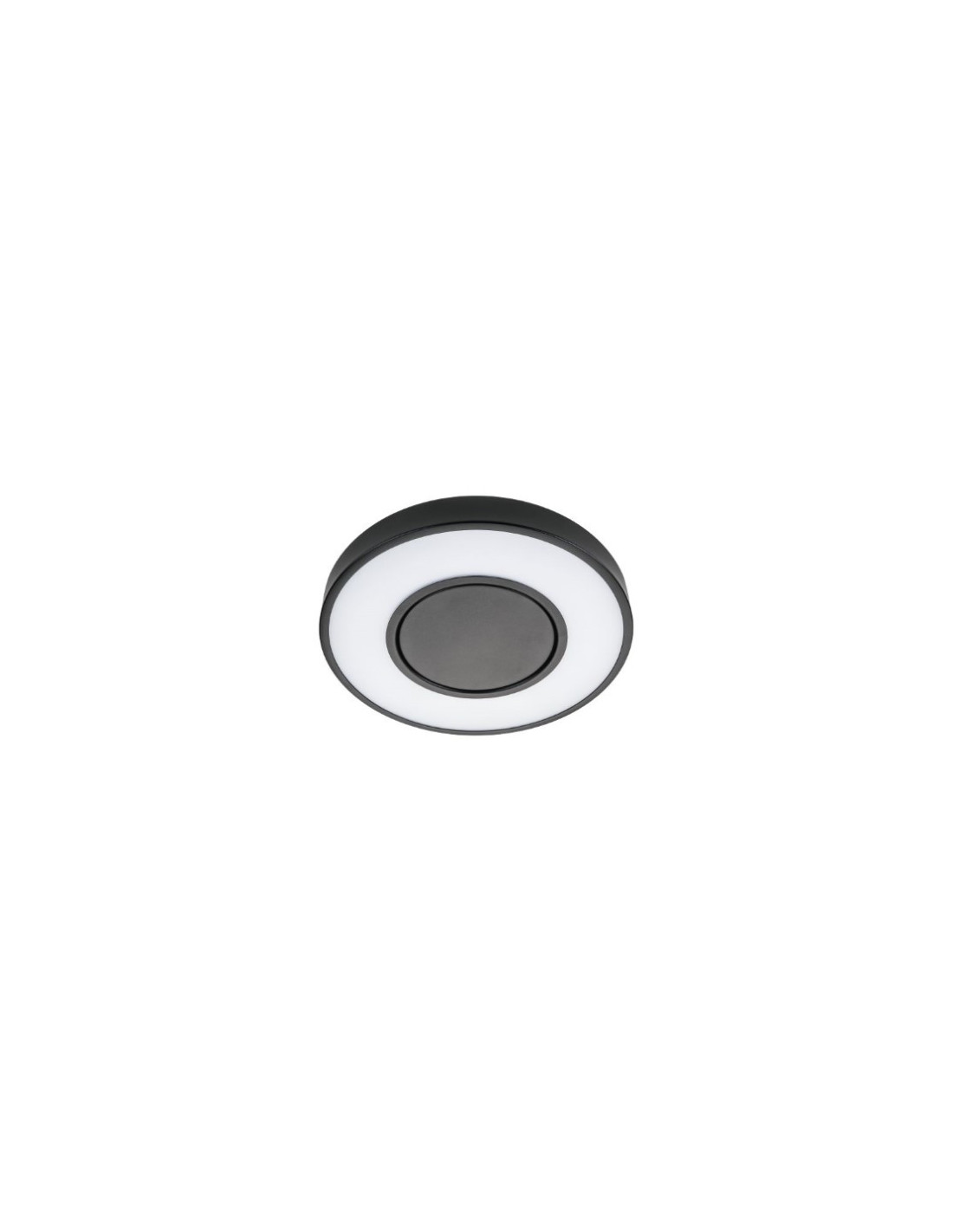 Circulus noir mat 17W LED dimmable