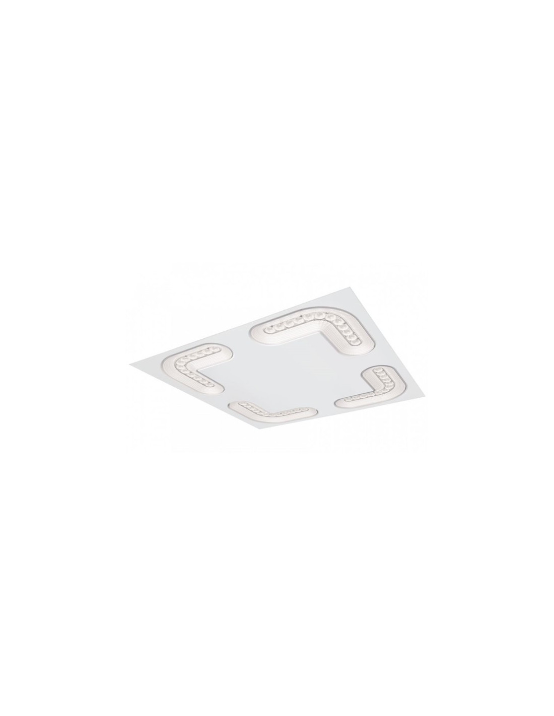 MOLIOR 4 CORNER 592X592 3000K BLANC