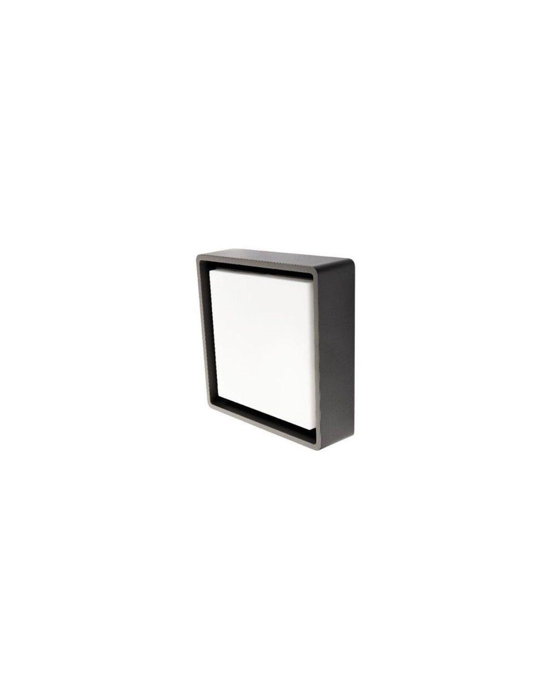 FRAME SQUARE GRAPHITE LED 4000K