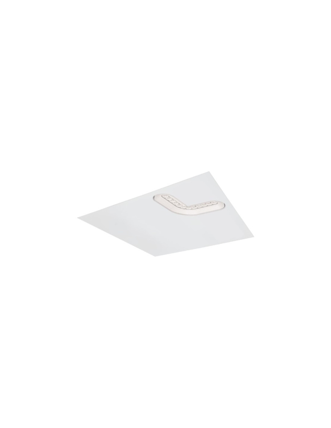 MOLIOR 1 CORNER SYSTEM 592X592 3000K BLANC