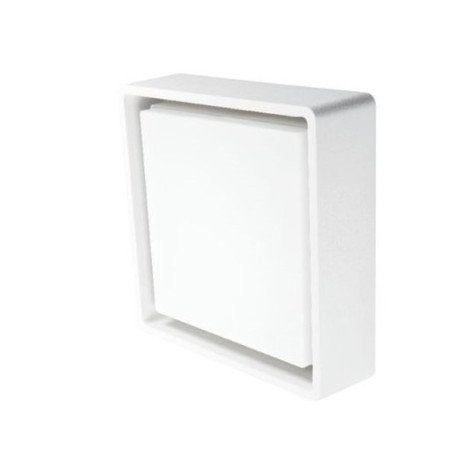 FRAME SQUARE BLANC LED 3000K + CREPUSC.