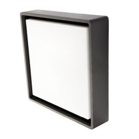 FRAME SQUARE MAXI GRAPHITE LED 3000K + CREPUSC.
