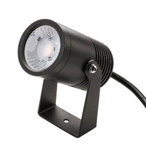 Hovden Midi spot de jarding 230V 1300Lm Led 3000K 15° graphite