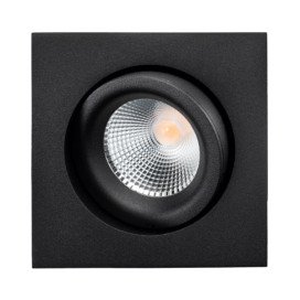 Junistar Lux Square Noir 8W Led 3000K