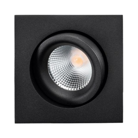 Junistar Lux Square Noir 8W Led 3000K
