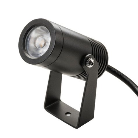 Hovden Mini spot de jarding 230V 600Lm Led 3000K 15° graphite