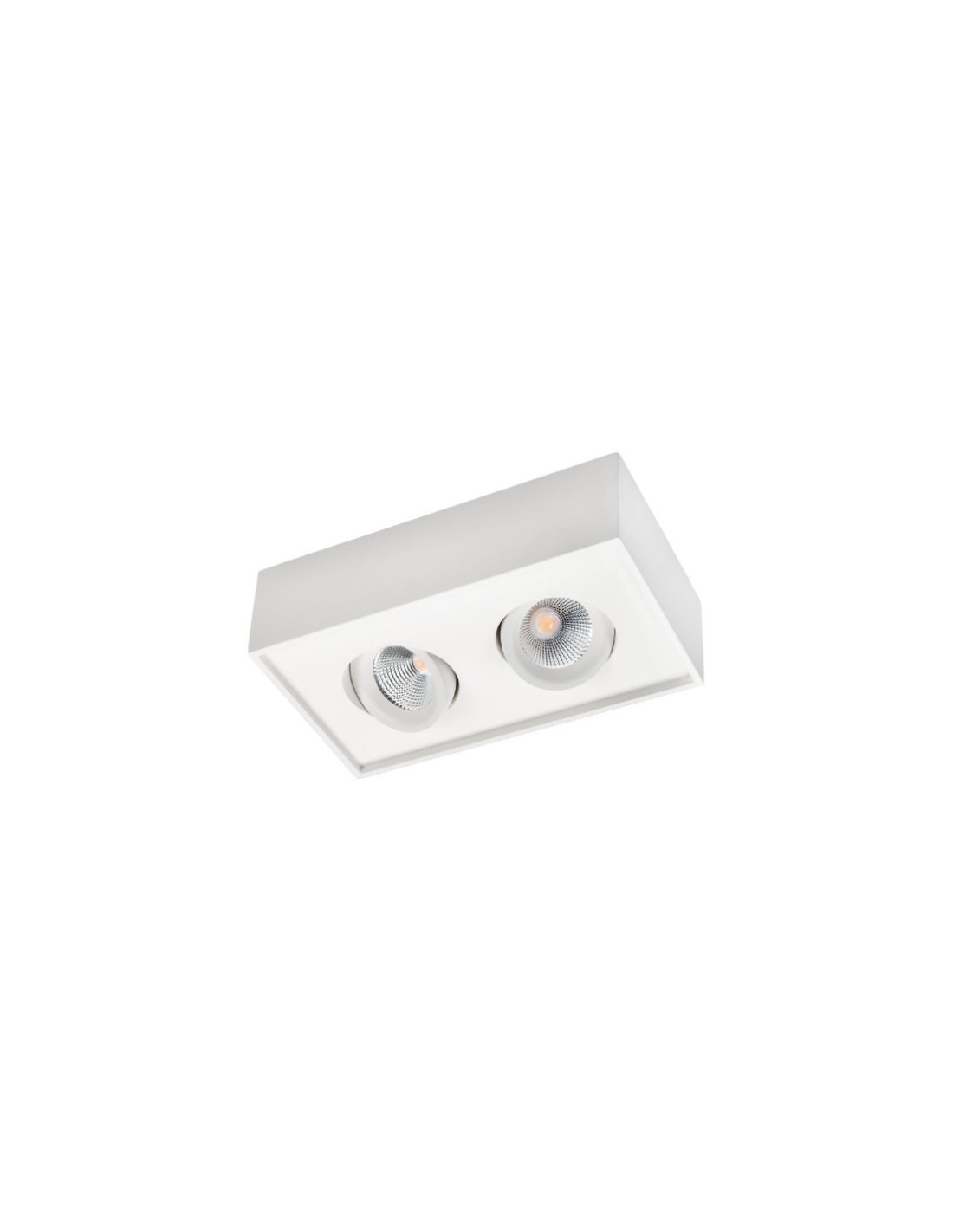Cube Lux 2X8W Led Blanc 2700K