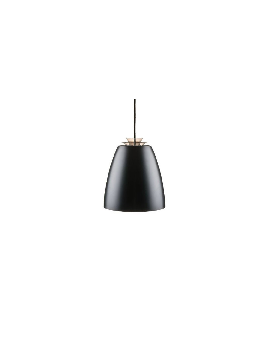 Bell Midi Noir/Blanc E27 Led 10W 2700K L