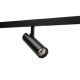 Zip Tube Micro Noir Led 3000K
