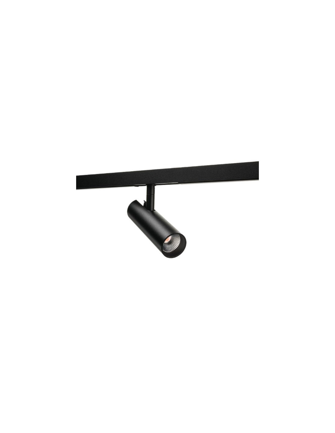 Zip Tube Micro Noir Led 3000K