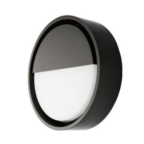 Frame Round Wall Noir Led 3000K