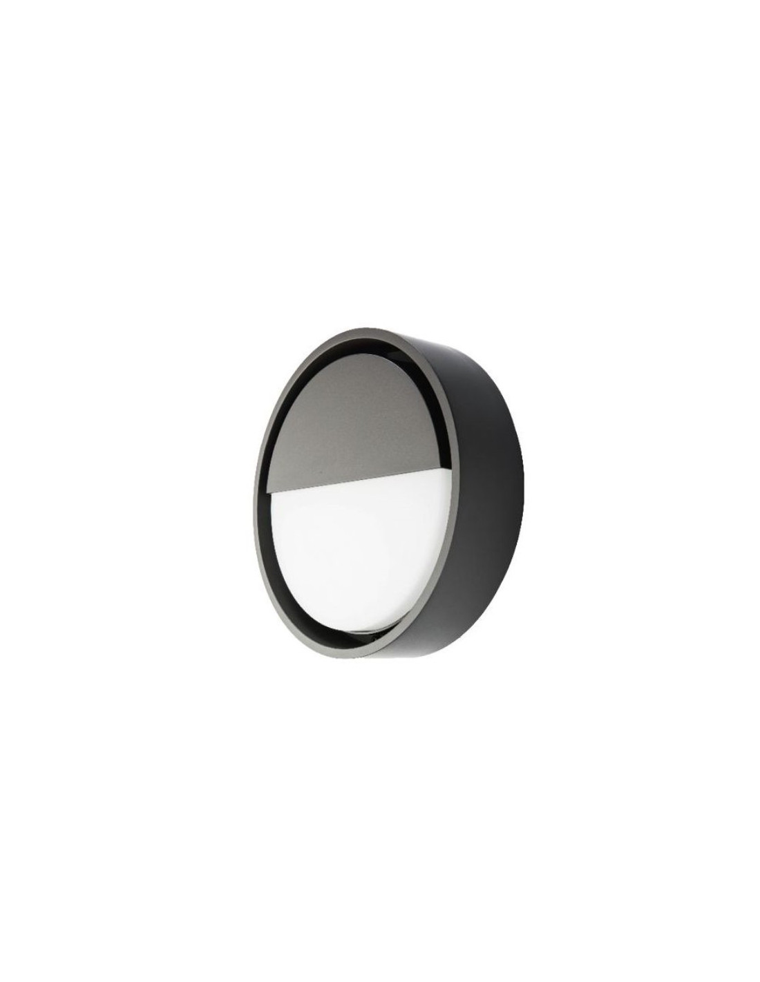 Frame Round Wall Graphite Led 3000K